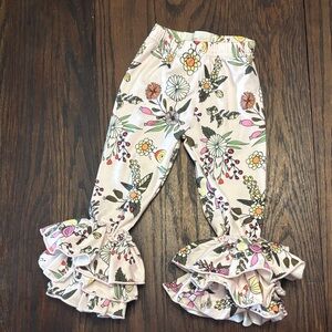 Marie Nicole Floral Ruffle Kids Bottoms